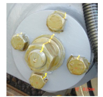 組合螺栓安裝時(shí)的標(biāo)記