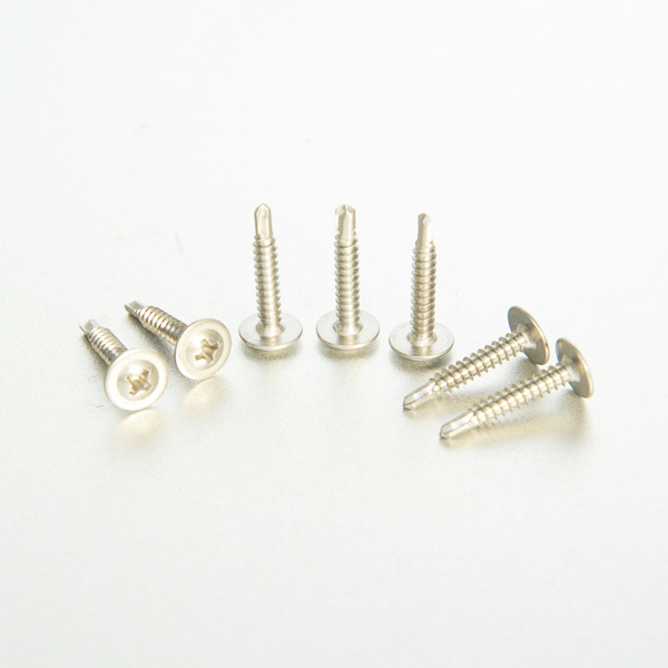 不銹鋼盤(pán)頭華司鉆尾螺釘